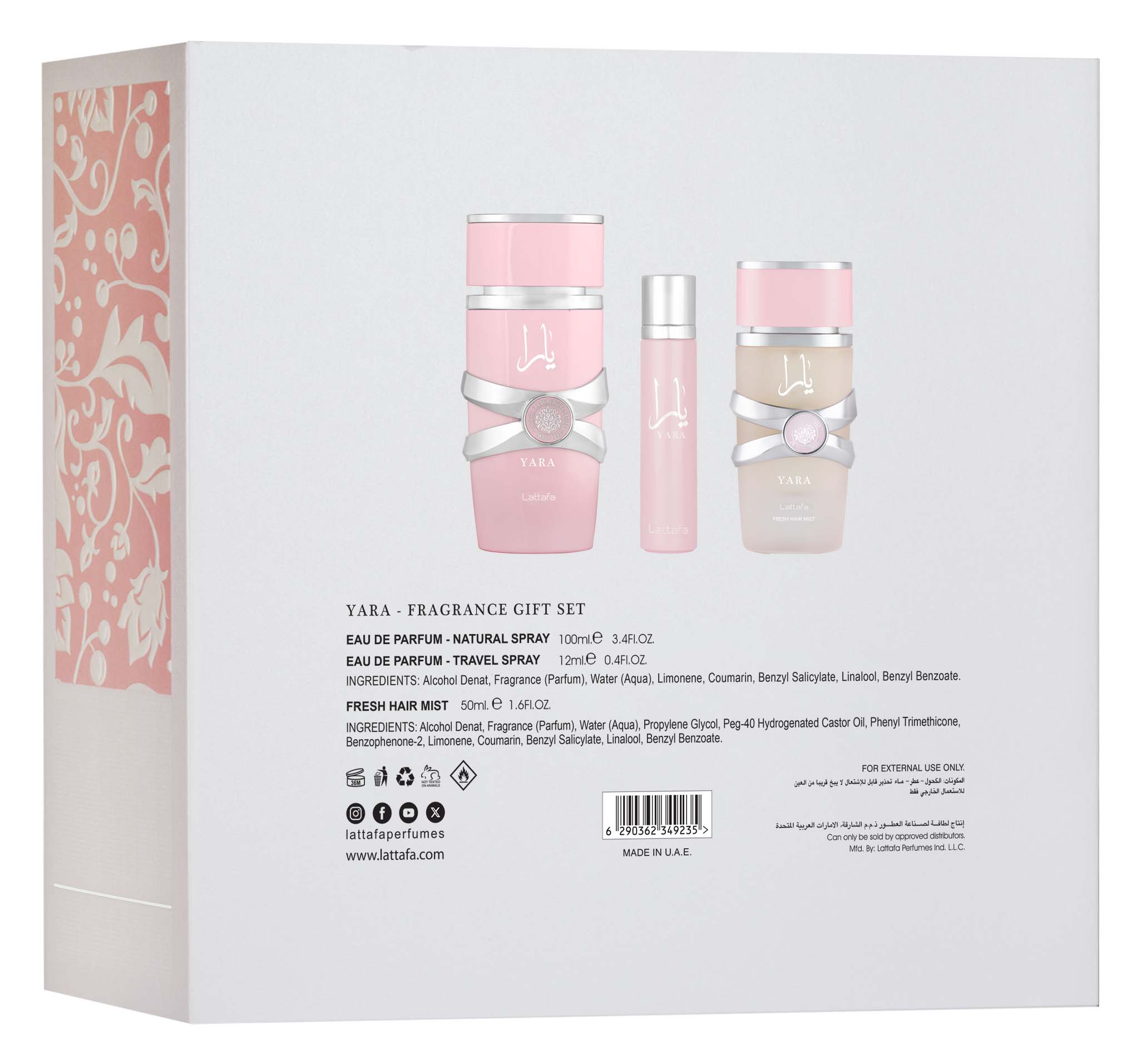 Yara Giftset